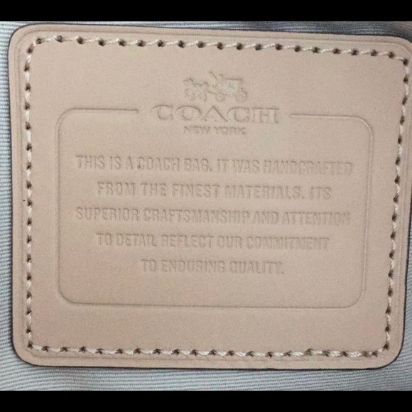 Coach Leather Saffiano Tote NWT - Picture 3 of 6